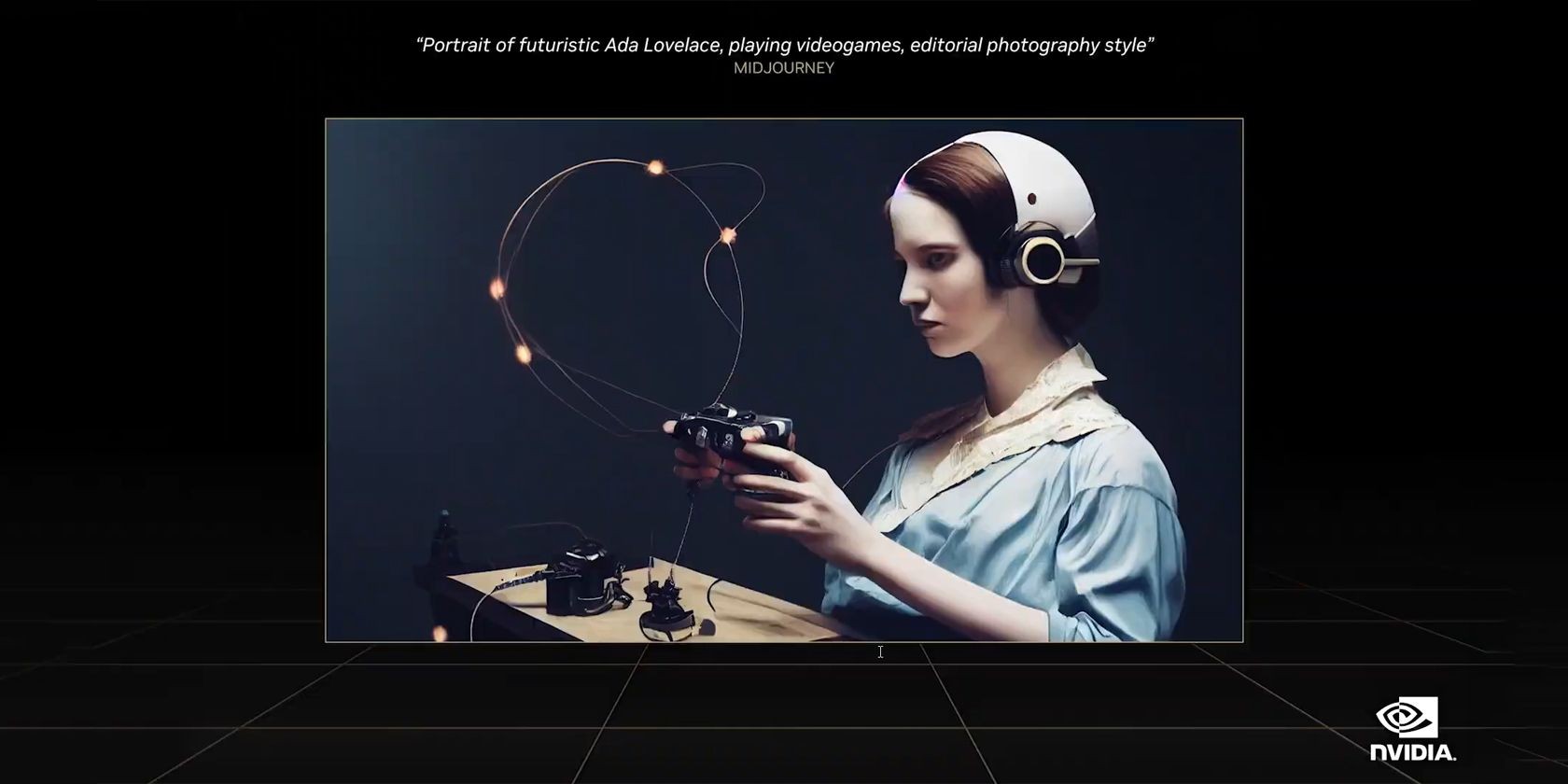 Ada Lovelace chơi trò chơi máy tính