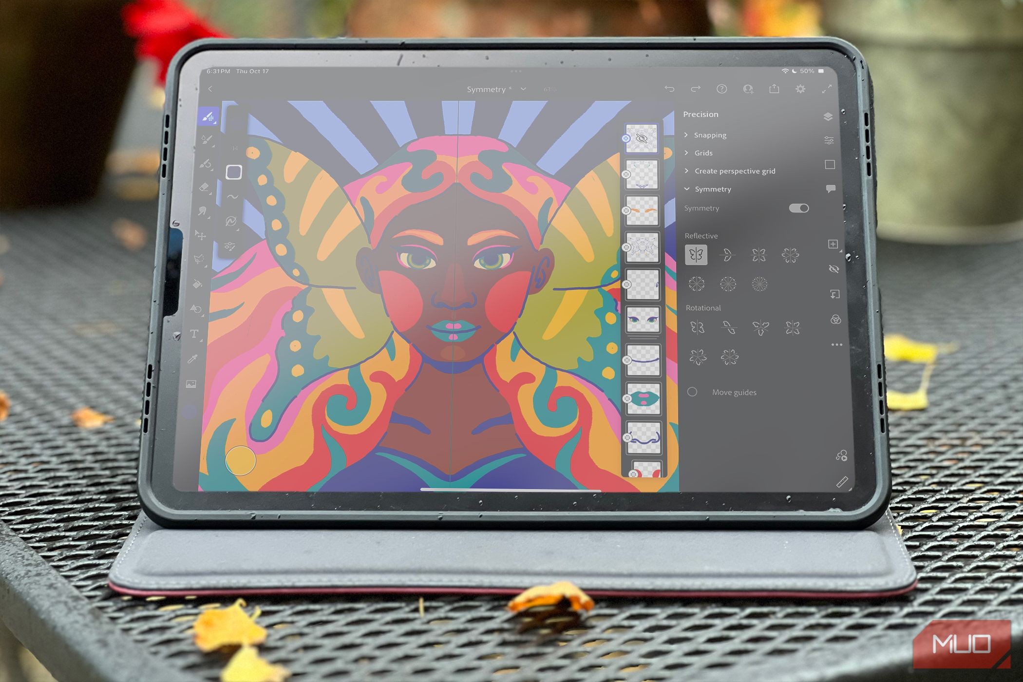 Adobe Fresco 2025 trên iPad