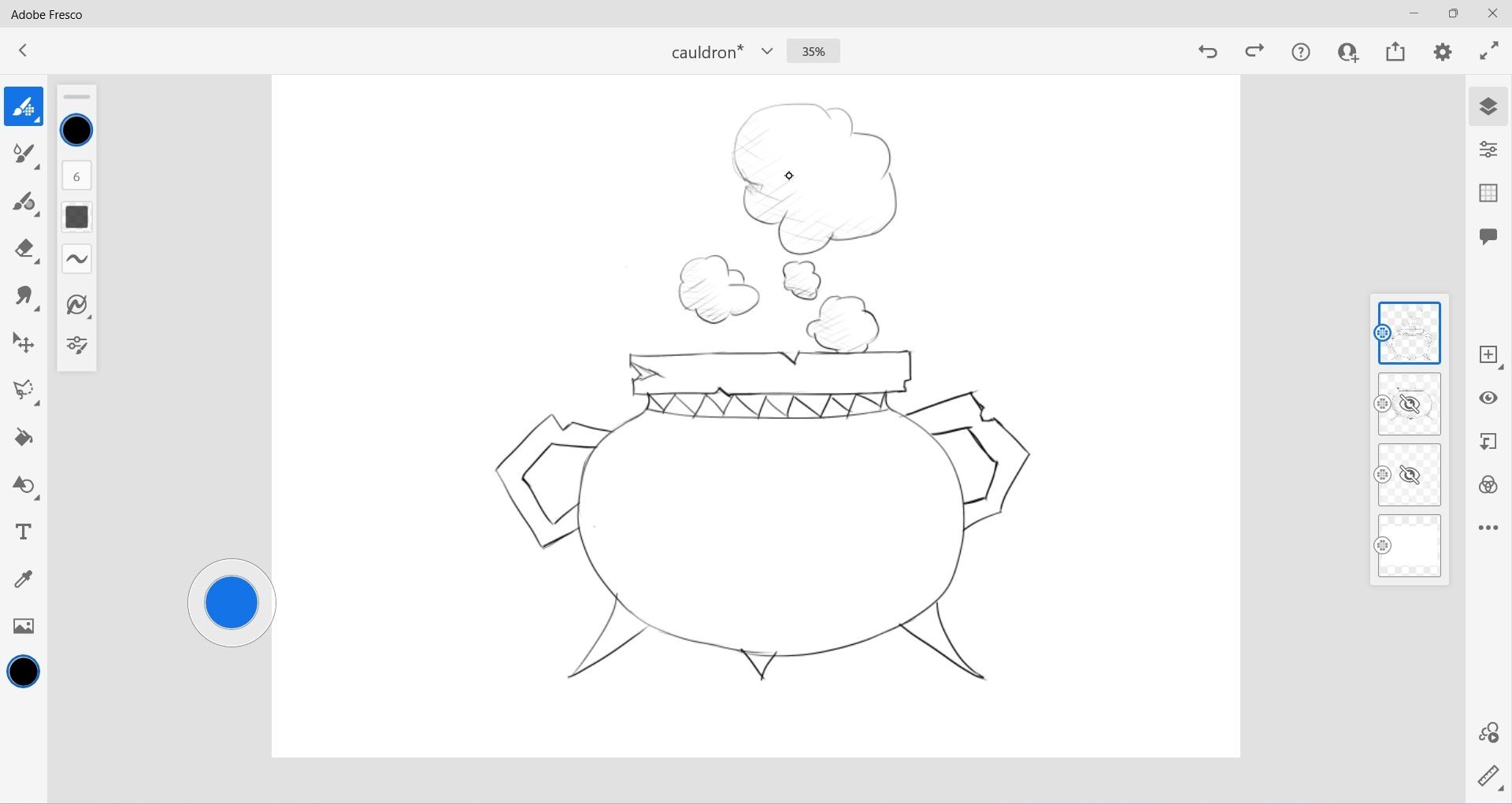 Adobe Fresco trên Windows