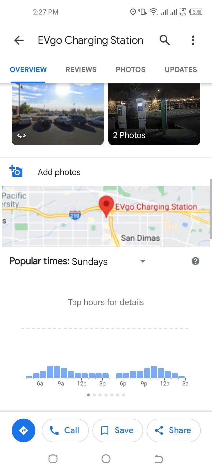 Ảnh chụp màn hình Google Maps 1