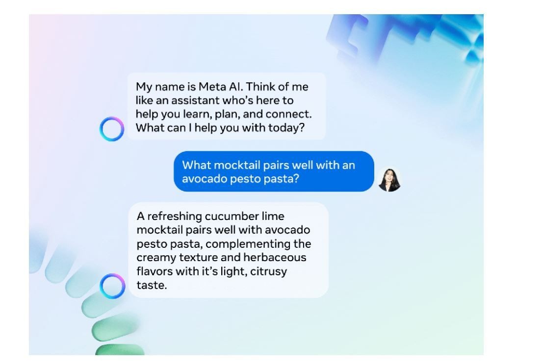 Ảnh chụp màn hình Meta AI