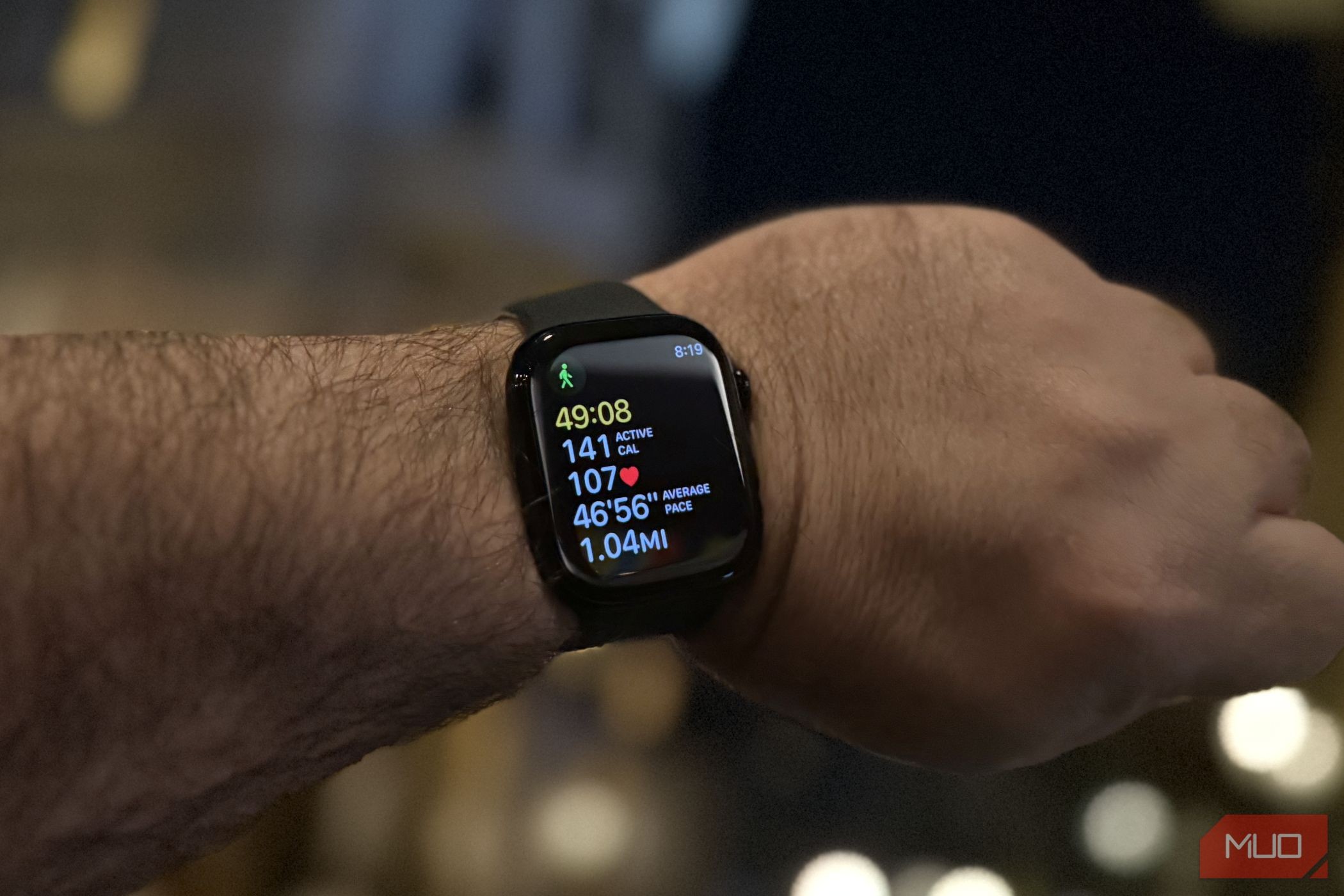 Apple Watch Series 10 với thông tin tập luyện