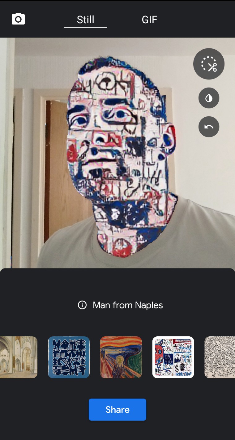 Art Filter Basquiat
