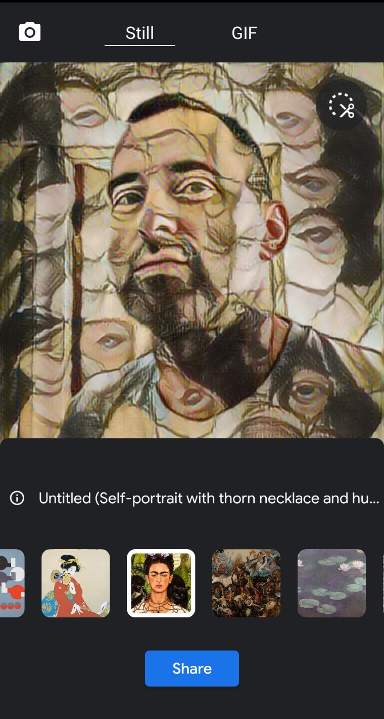 Art Filter Kahlo