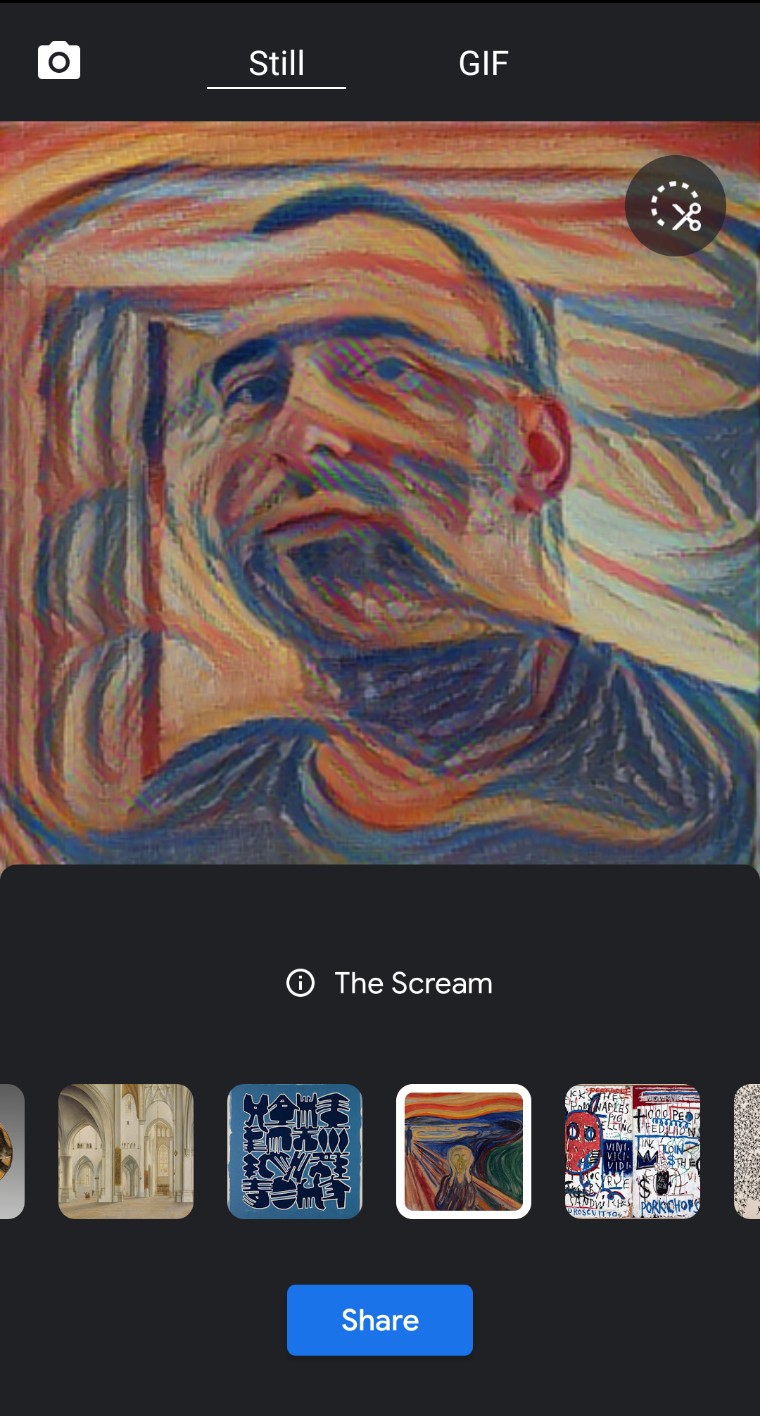 Art Filter Munch
