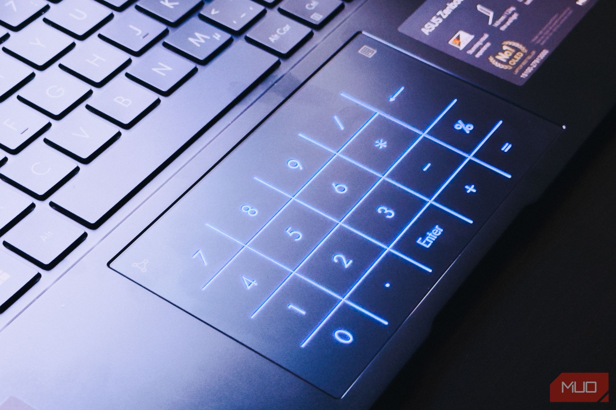 ASUS Zenbook 14 OLED Trackpad