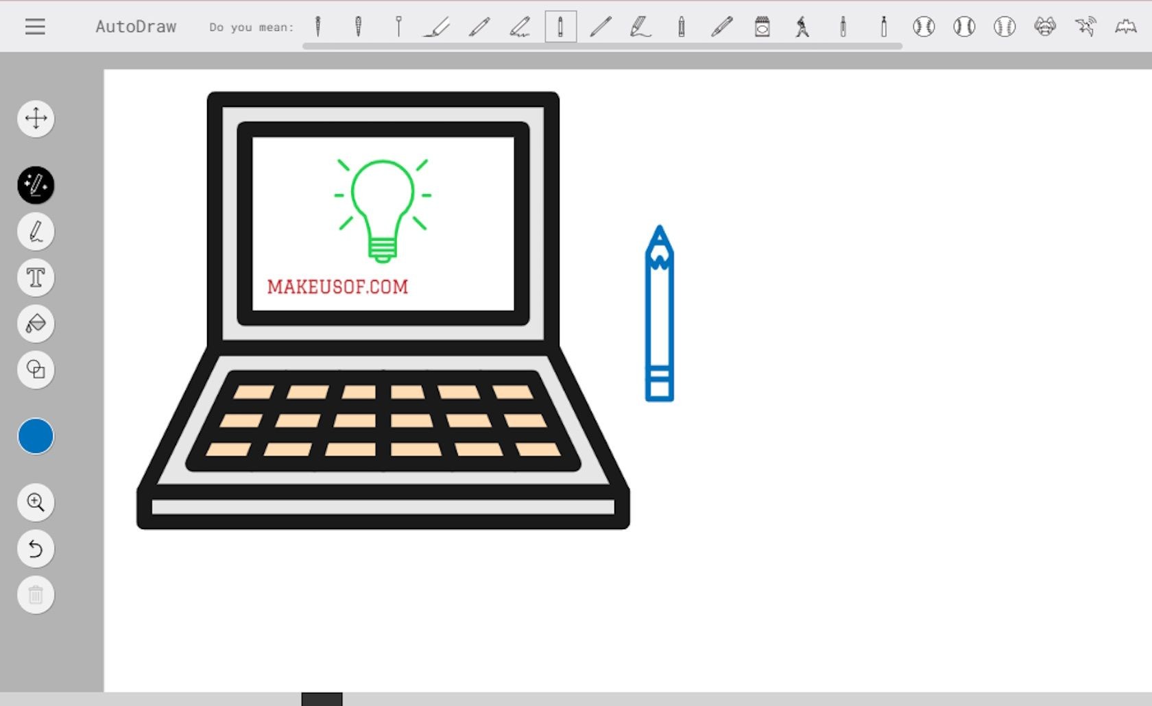 AutoDraw - Công cụ vẽ và tô màu trực tuyến miễn phí
