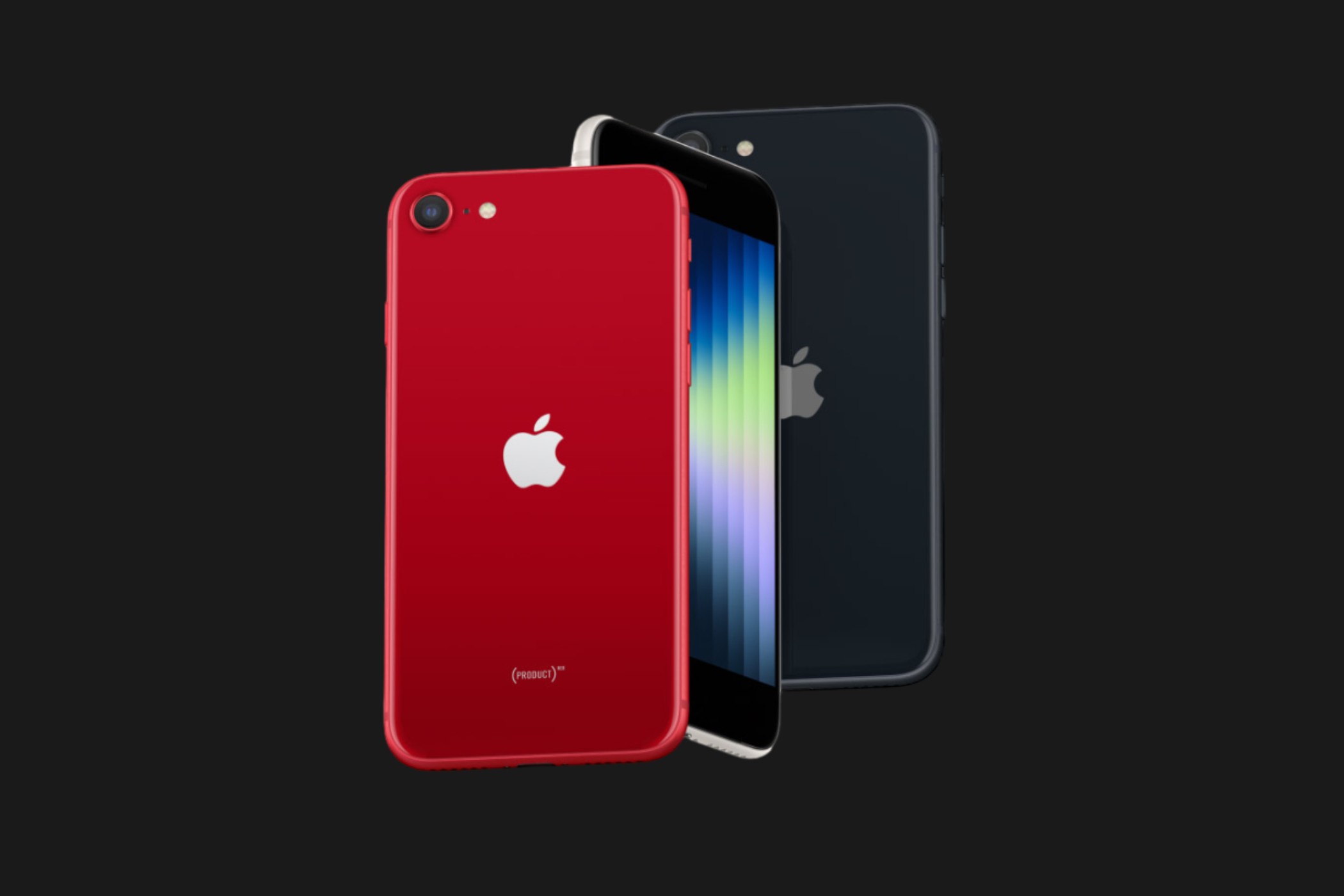 Ba chiếc iPhone SE 2022