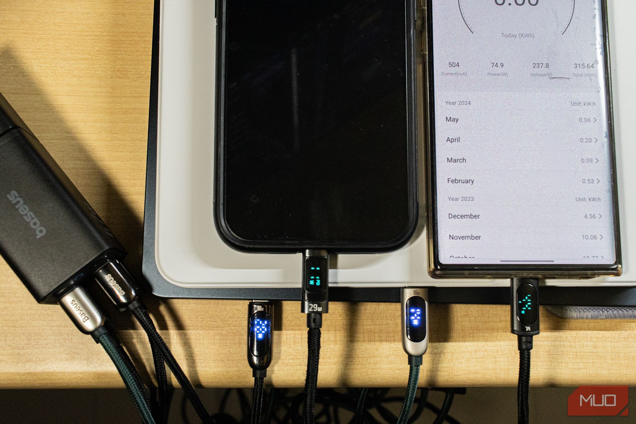 Baseus PowerCombo Mini Power Strip kiểm tra hiệu suất phiên bản 67 watt