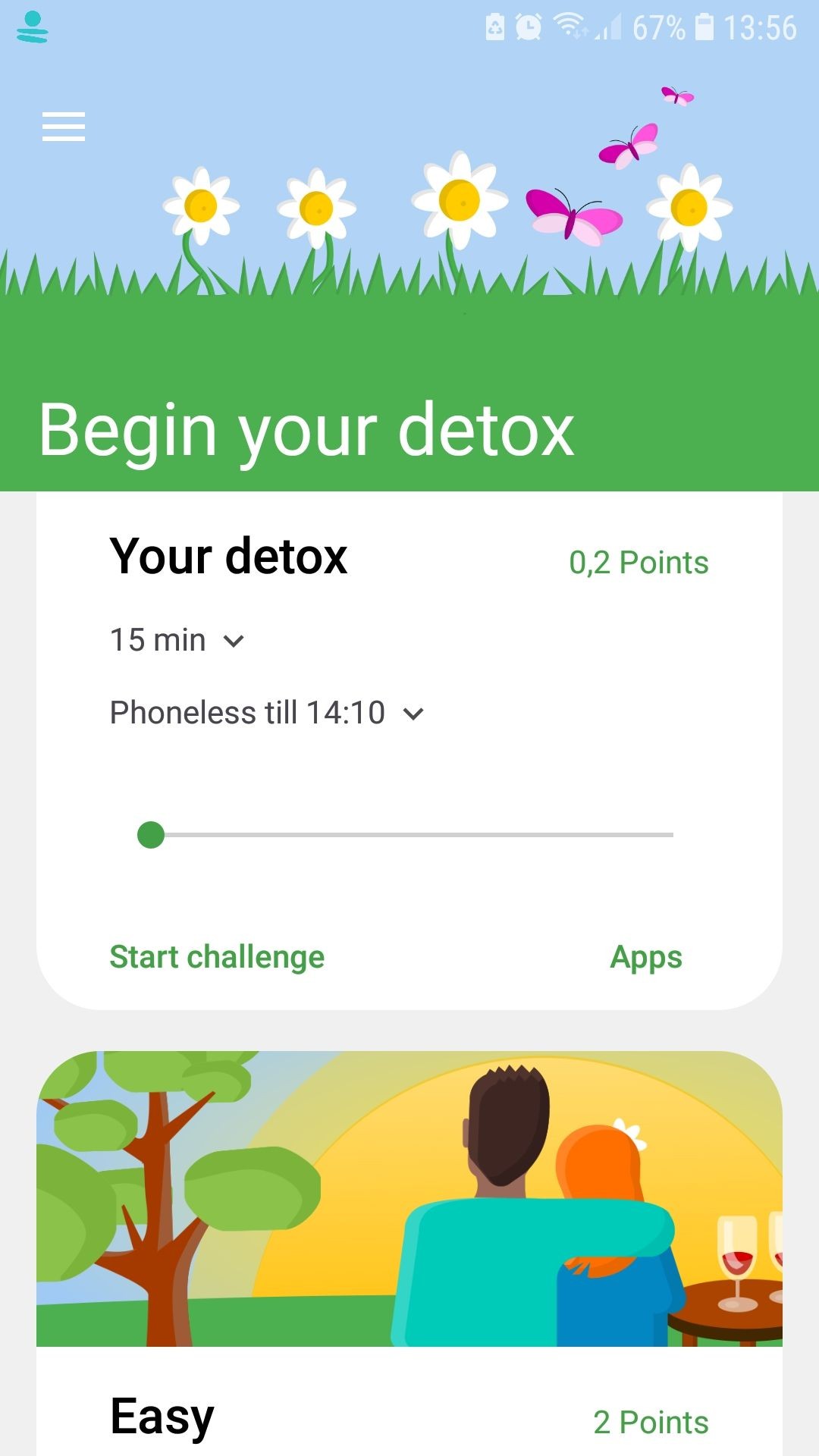 Bắt đầu thử thách với ứng dụng Digital Detox