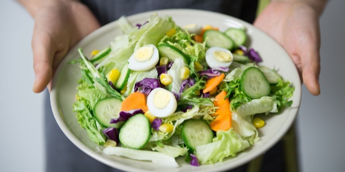 Bát salad rau củ