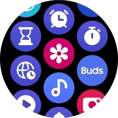 Biểu tượng ứng dụng Gallery trên đồng hồ Galaxy Watch