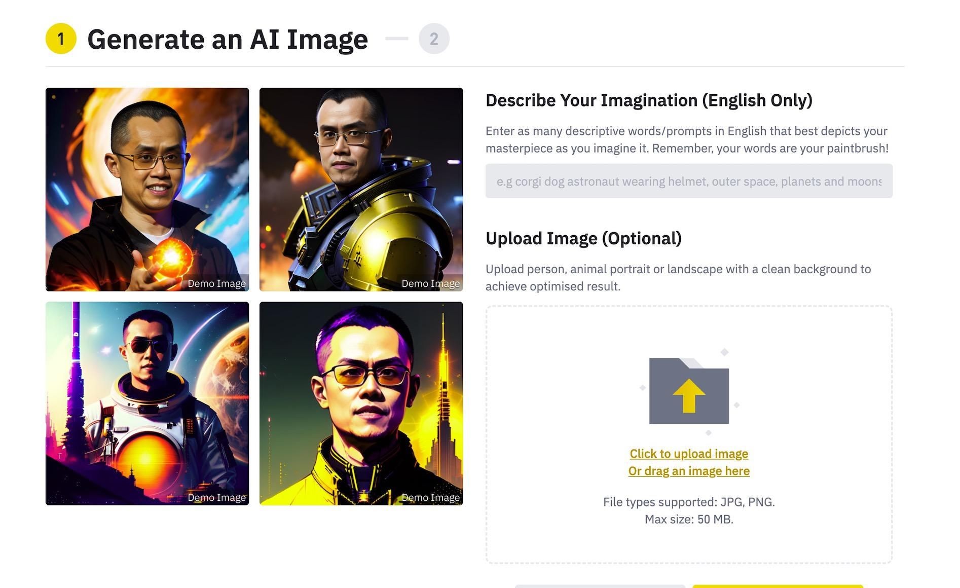 Binance Bicasso