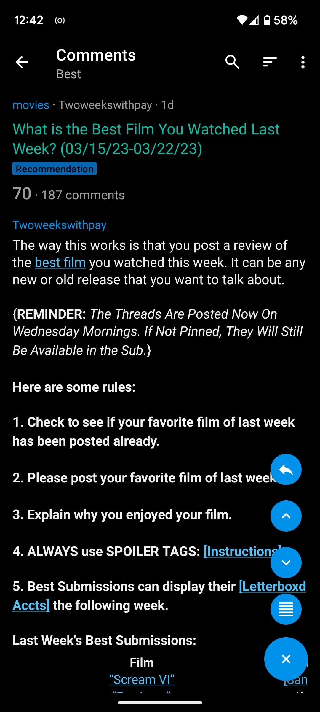 Bình luận của Boost for reddit