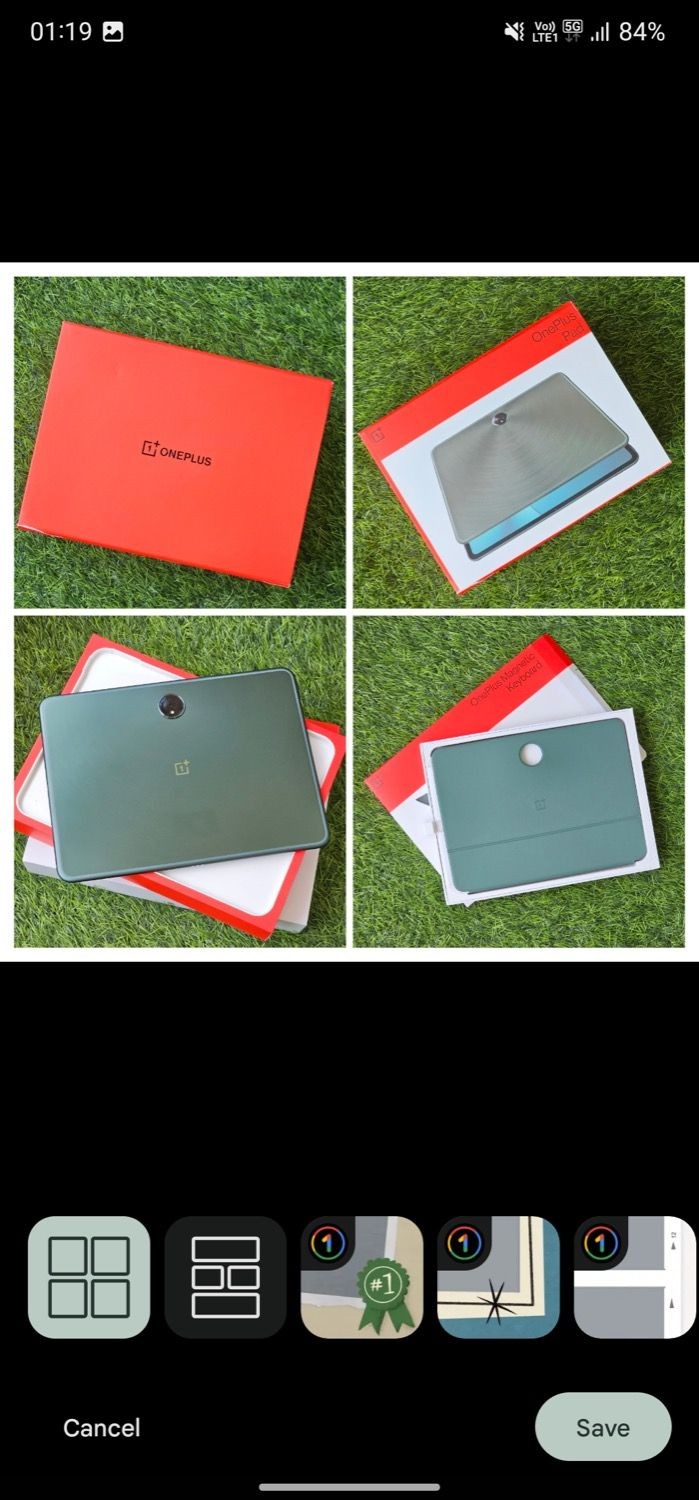 Bố cục collage mặc định trong ứng dụng Google Photos