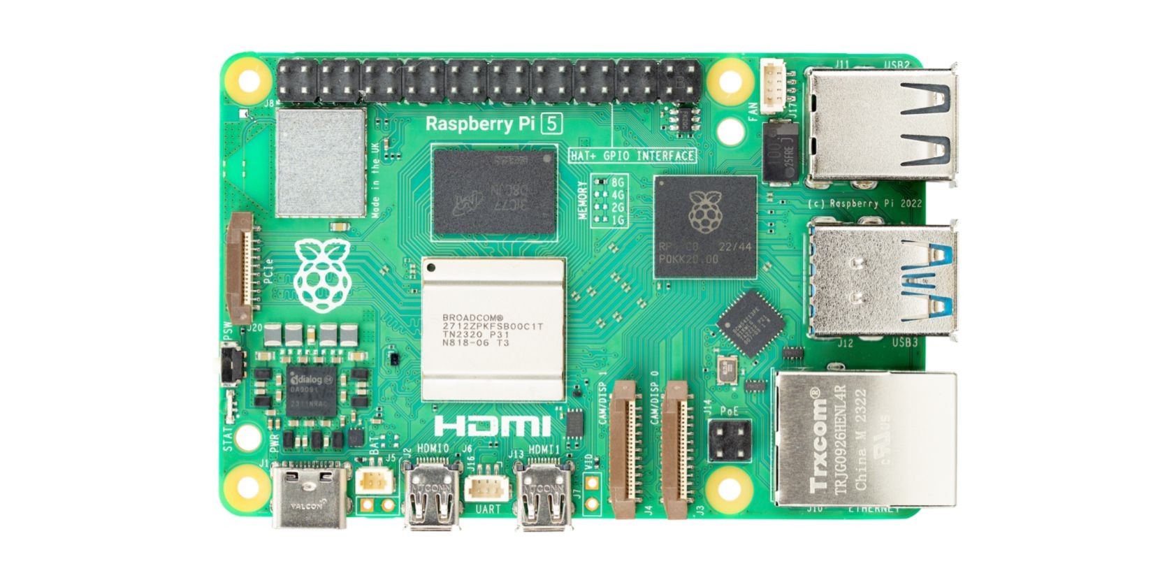 Bo mạch Raspberry Pi 5