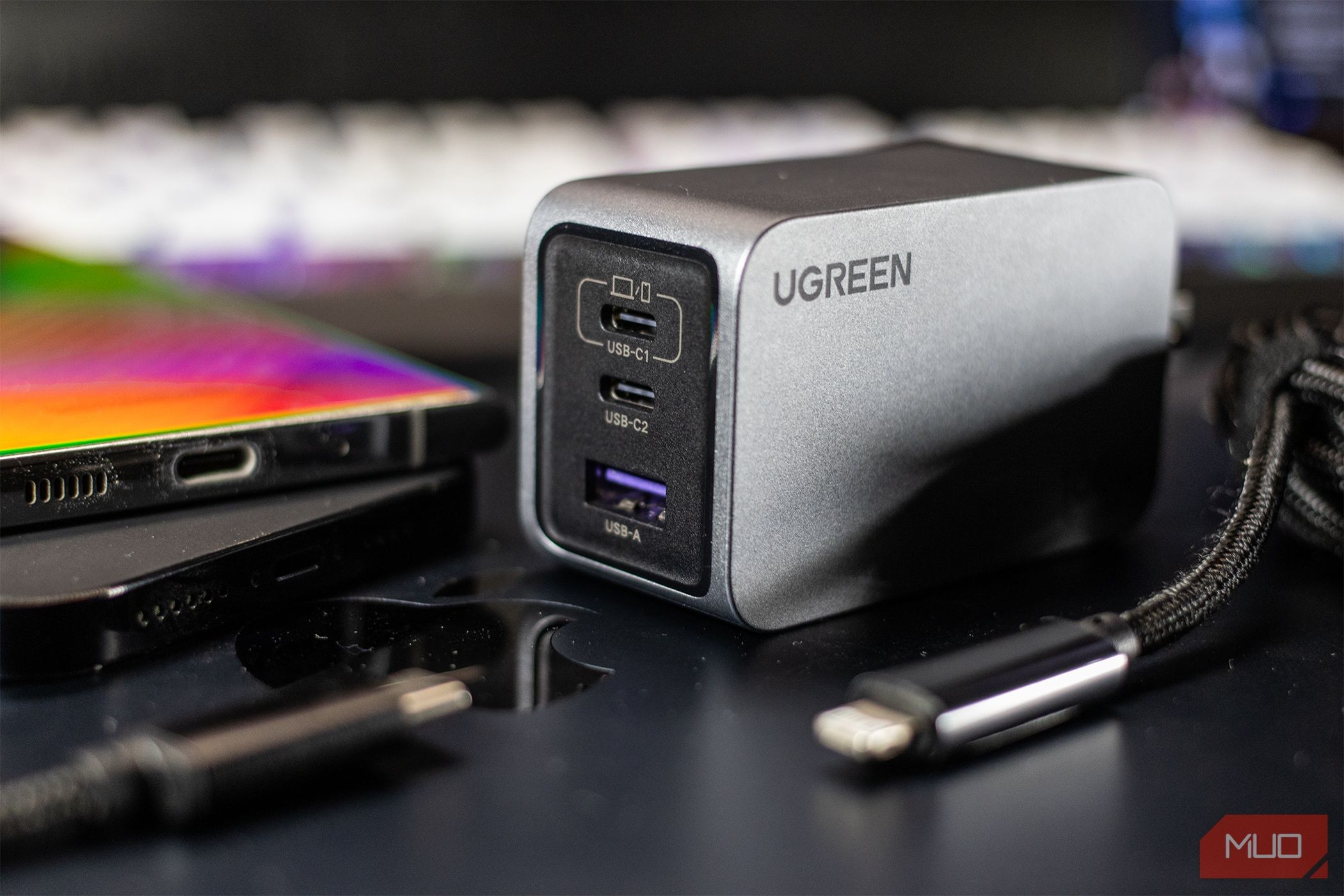 Bộ sạc tường Ugreen Nexode Pro 100W USB-C