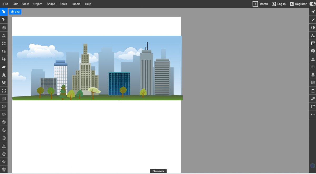 Boxy SVG trình chỉnh sửa vector trực tuyến