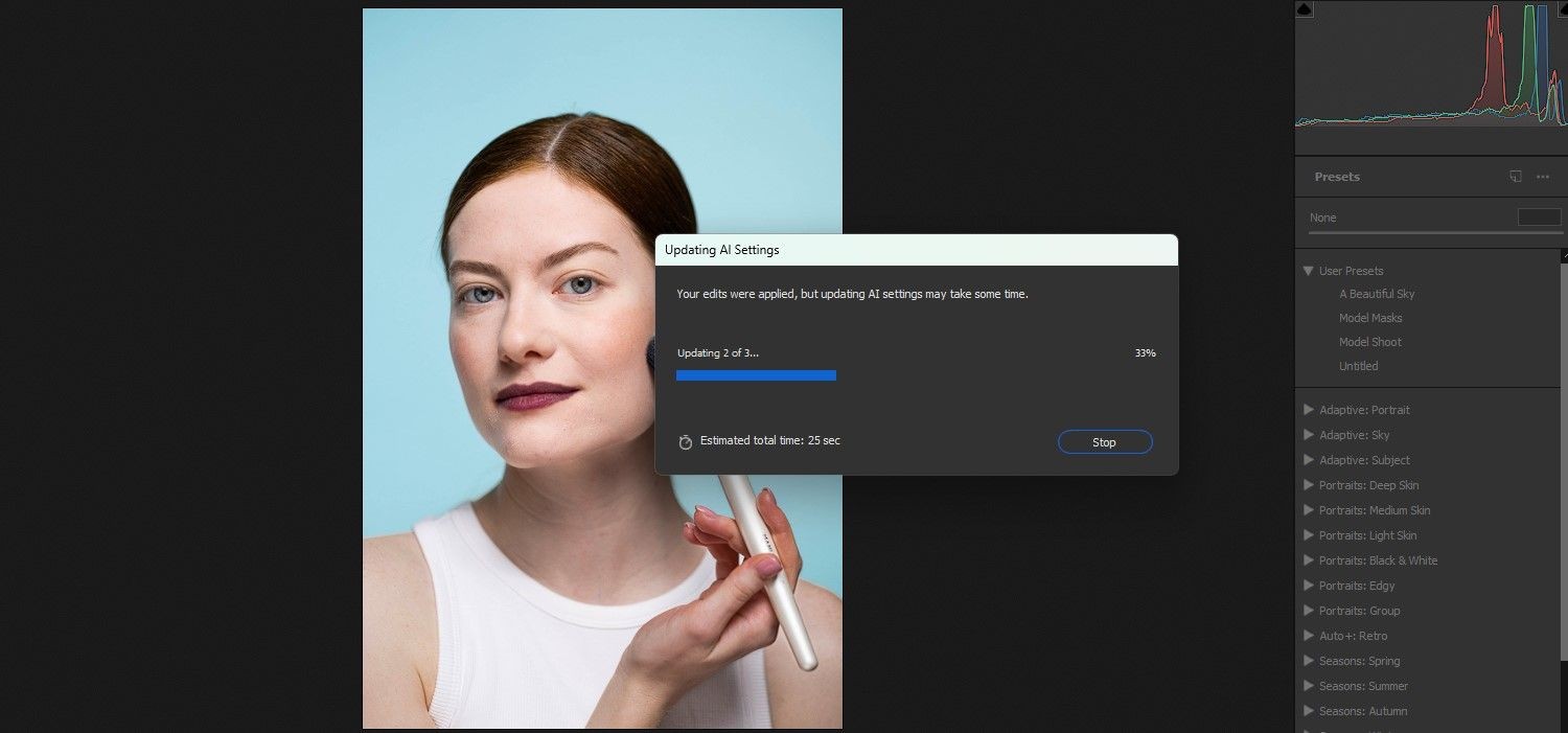 Bước 4 Áp dụng preset
