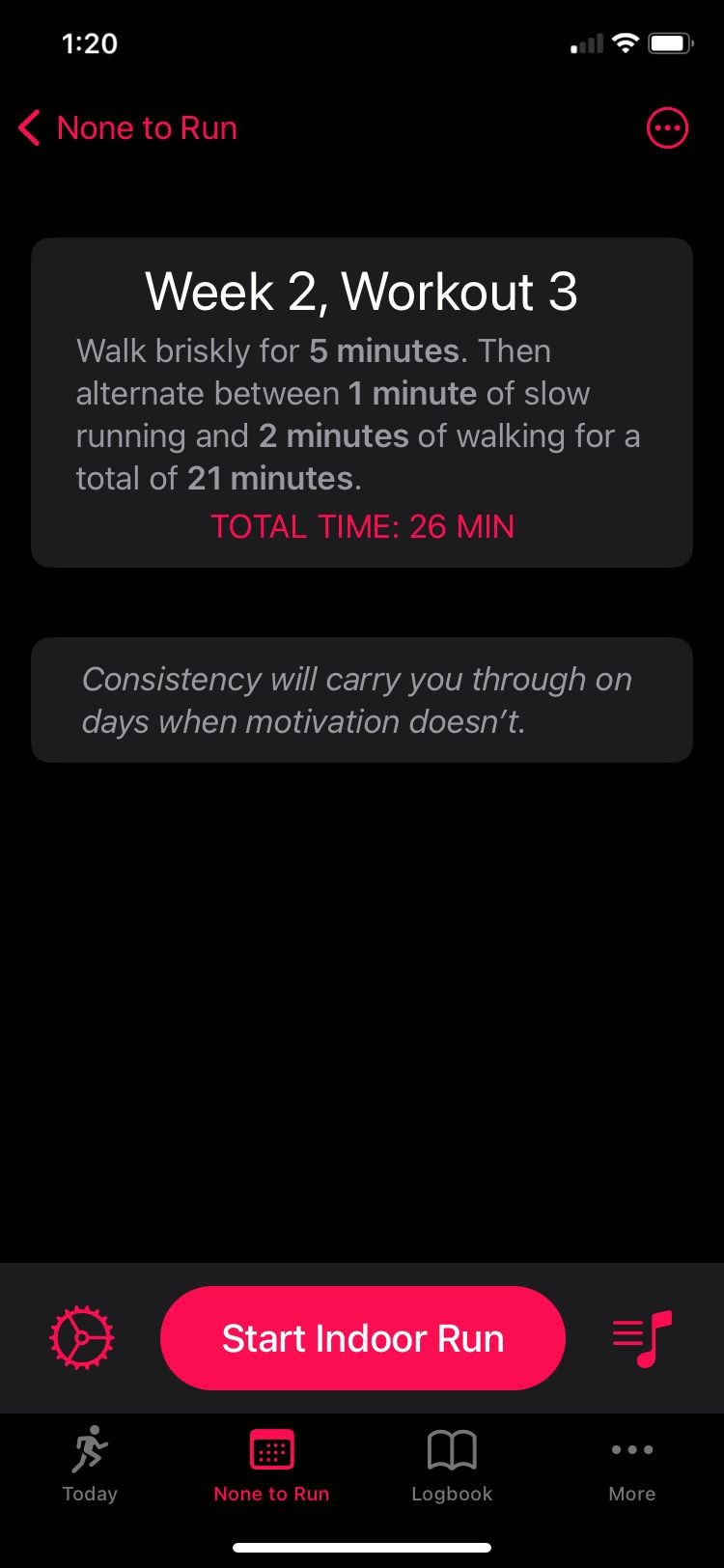 Buổi Tập Của None to Run