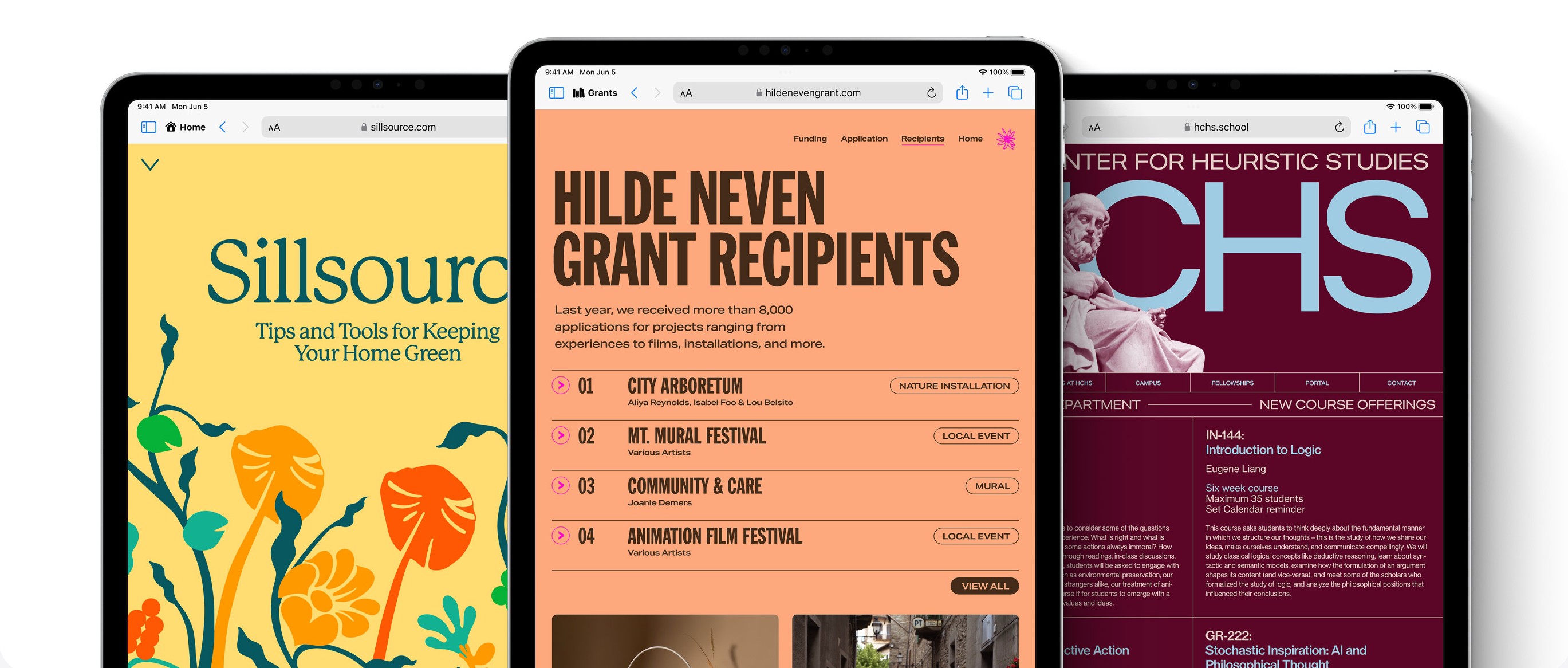 Các hồ sơ khác nhau trong Safari trên iPadOS 17