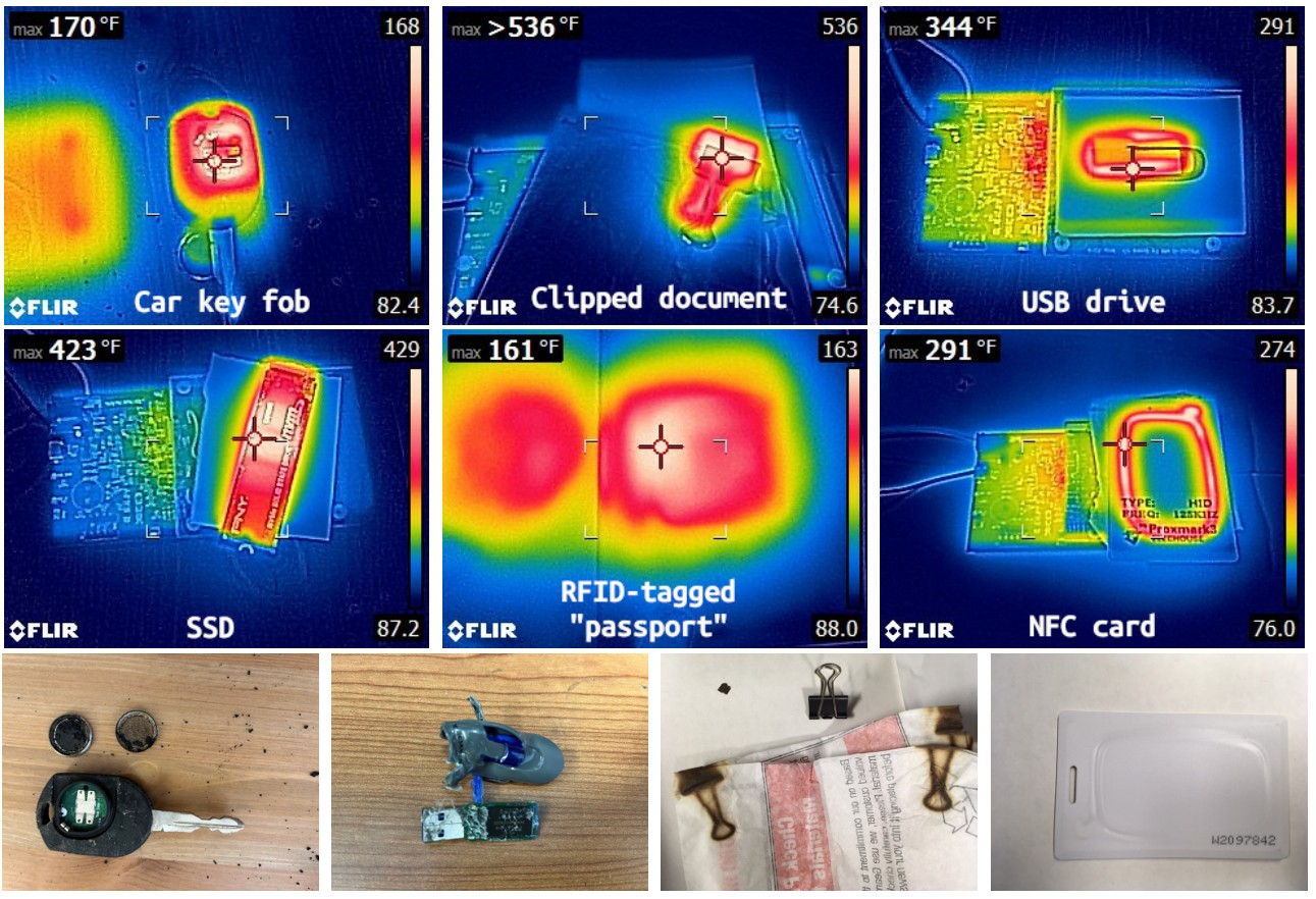 Các ví dụ về thiệt hại do VoltSchemer gây ra