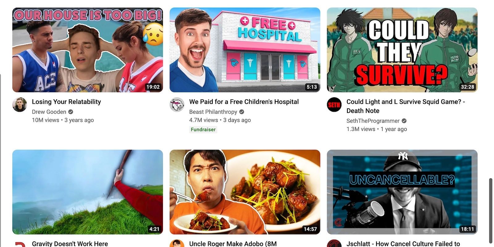Các video phổ biến và xu hướng trên YouTube ngày nay