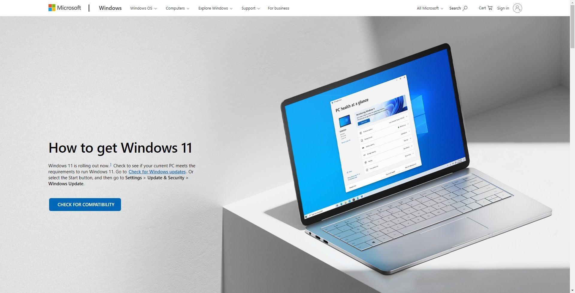 Cách nhận màn hình khởi động Windows 11