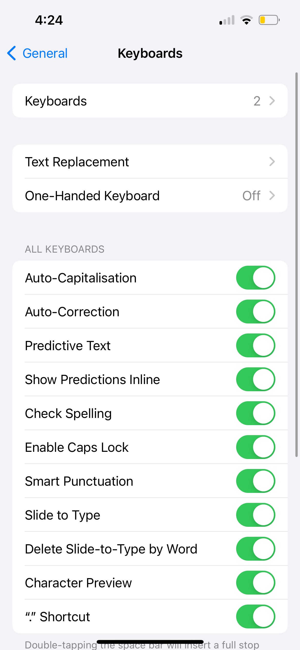 Cài đặt bàn phím mở rộng trên iPhone