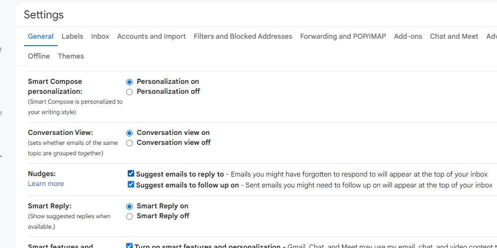 cài đặt nhắc nhở trên gmail