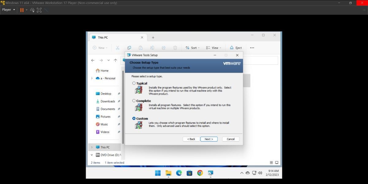 Cài đặt VMware Tools 2