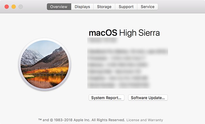 Cập nhật phiên bản macOS