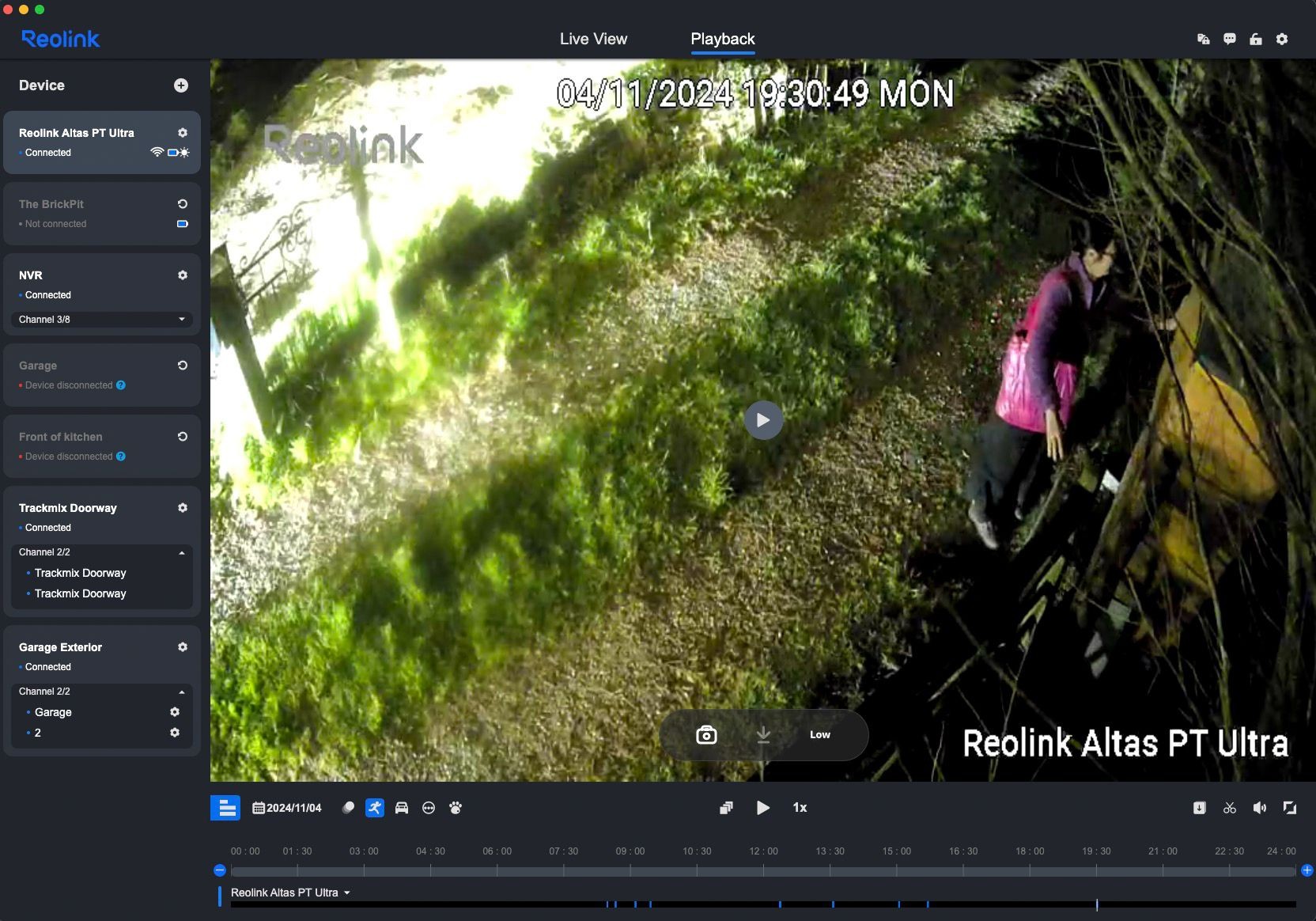 Chất lượng video Reolink Altas PT Ultra