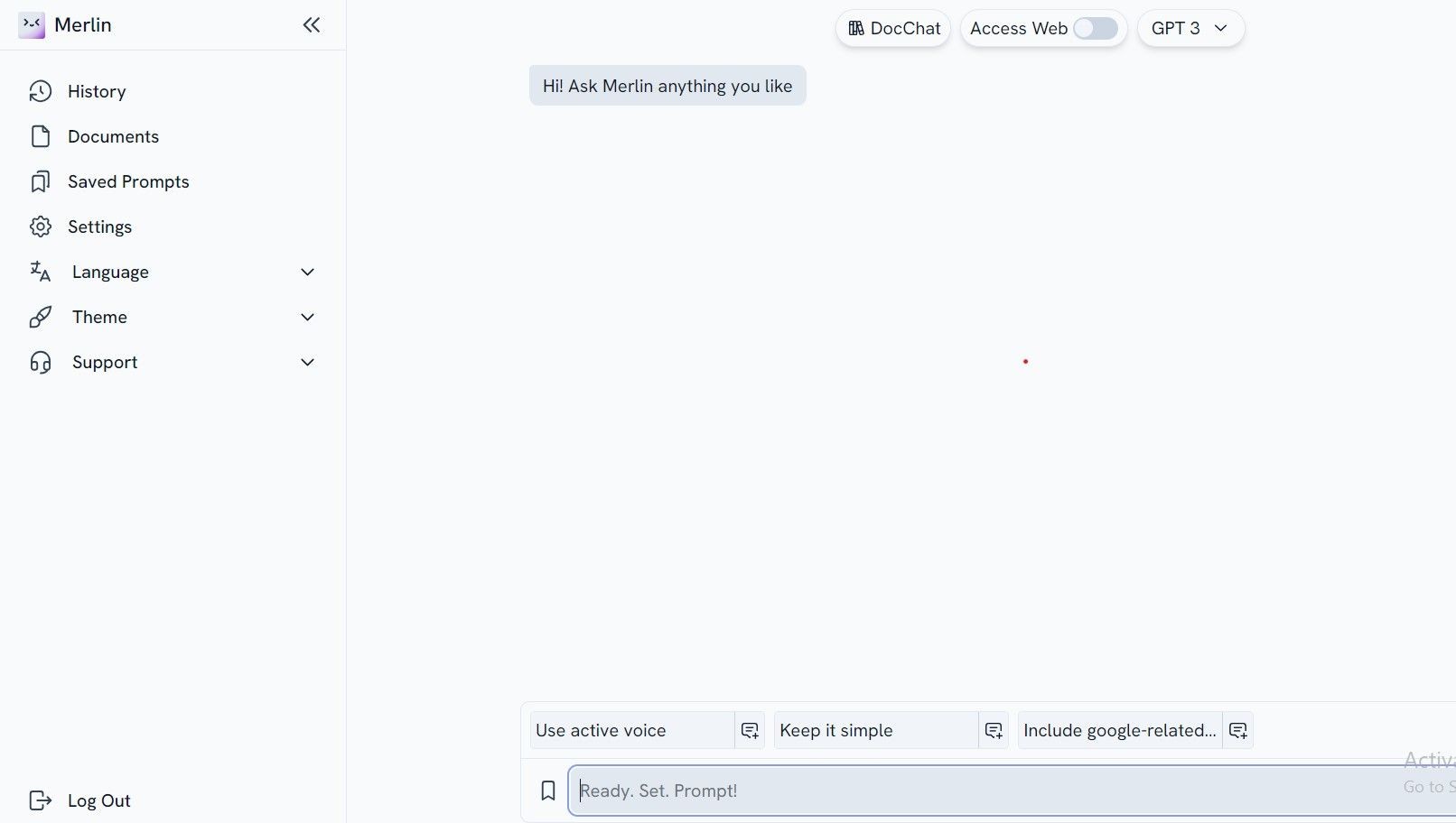 Chatbot Merlin AI