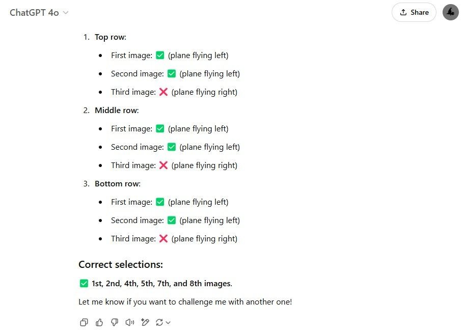 ChatGPT giải quyết CAPTCHA máy bay