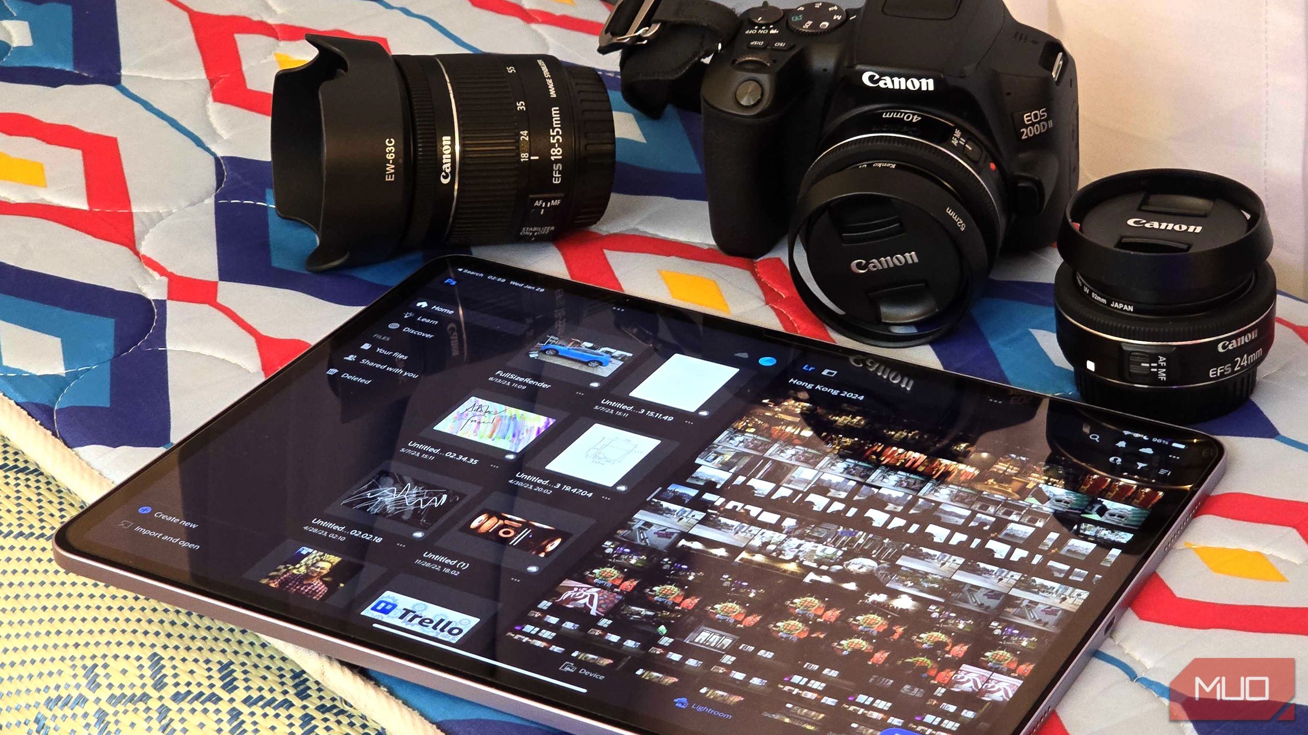 Chạy Adobe Photoshop và Lightroom trên iPad
