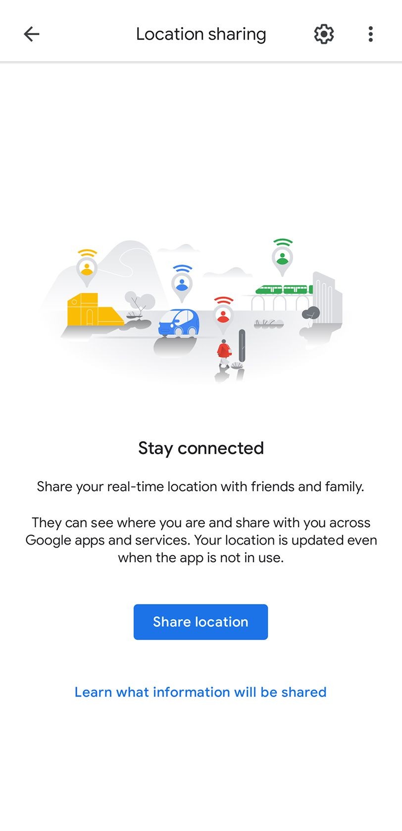 Chia sẻ vị trí trong Google Maps