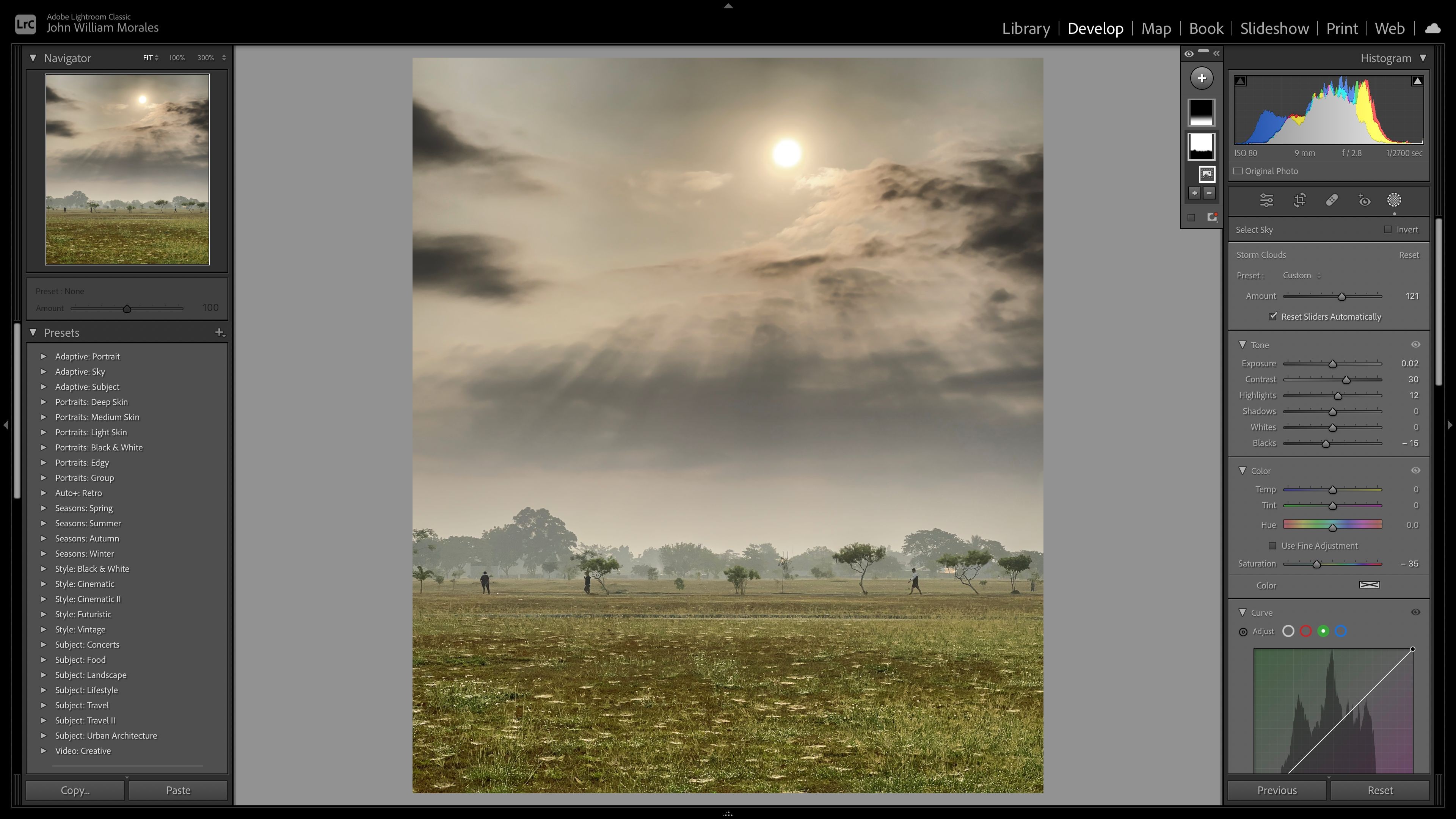 Chỉnh sửa ảnh trên Adobe Lightroom Classic