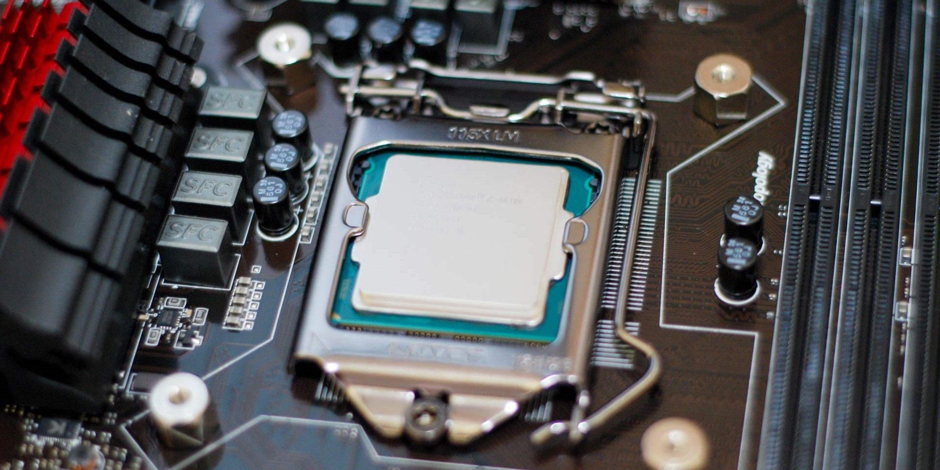 Chip CPU trên bo mạch chủ MSI