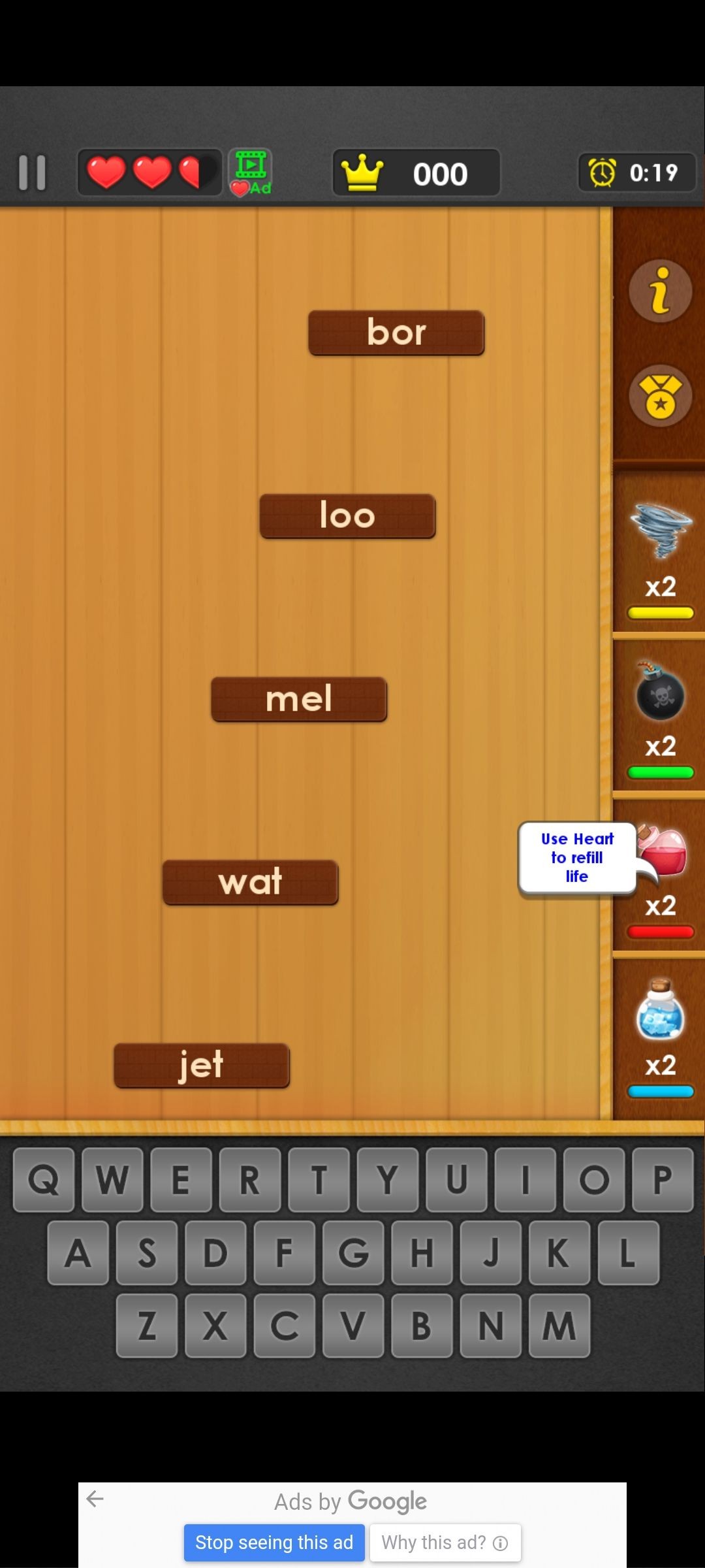 Chơi game Typing Master trên Android