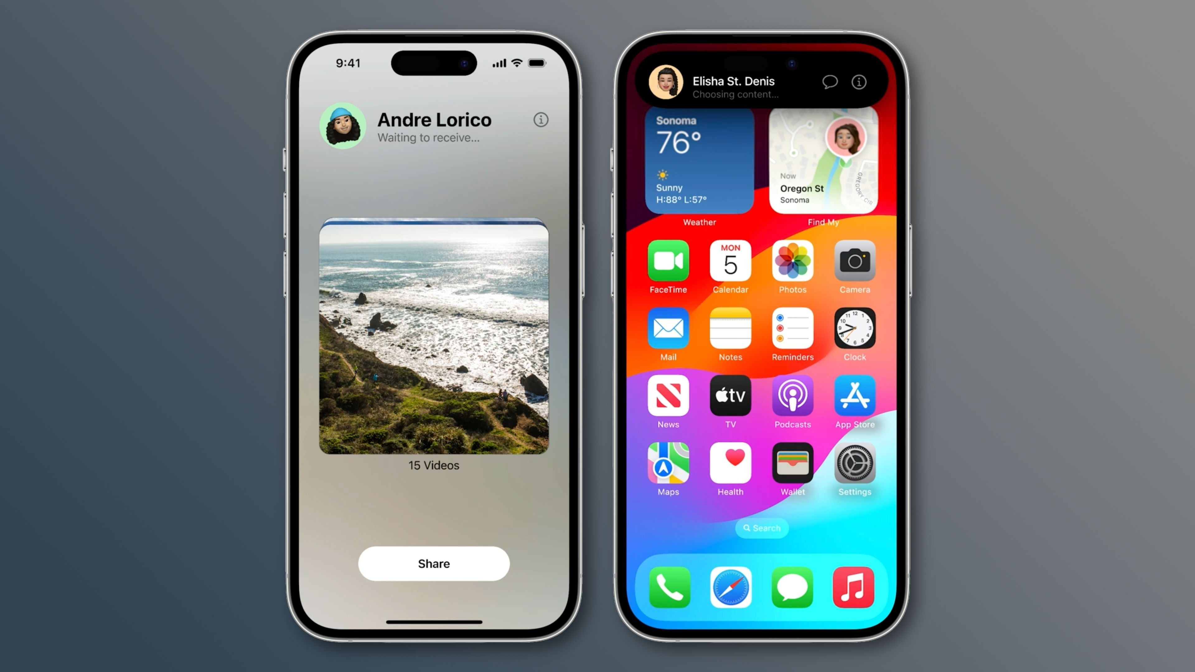 Chuyển ảnh qua AirDrop giữa hai iPhone