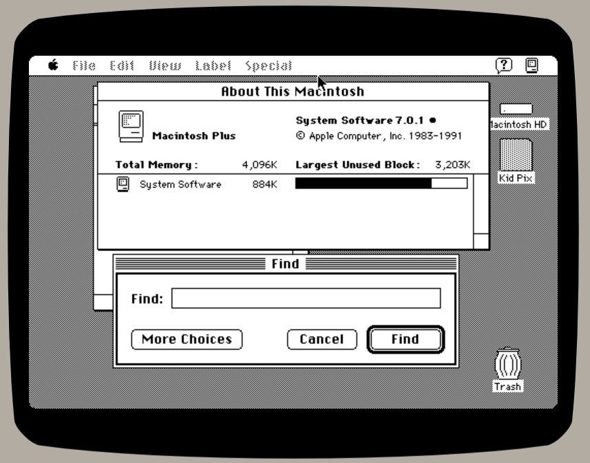 Classic Macintosh emulator