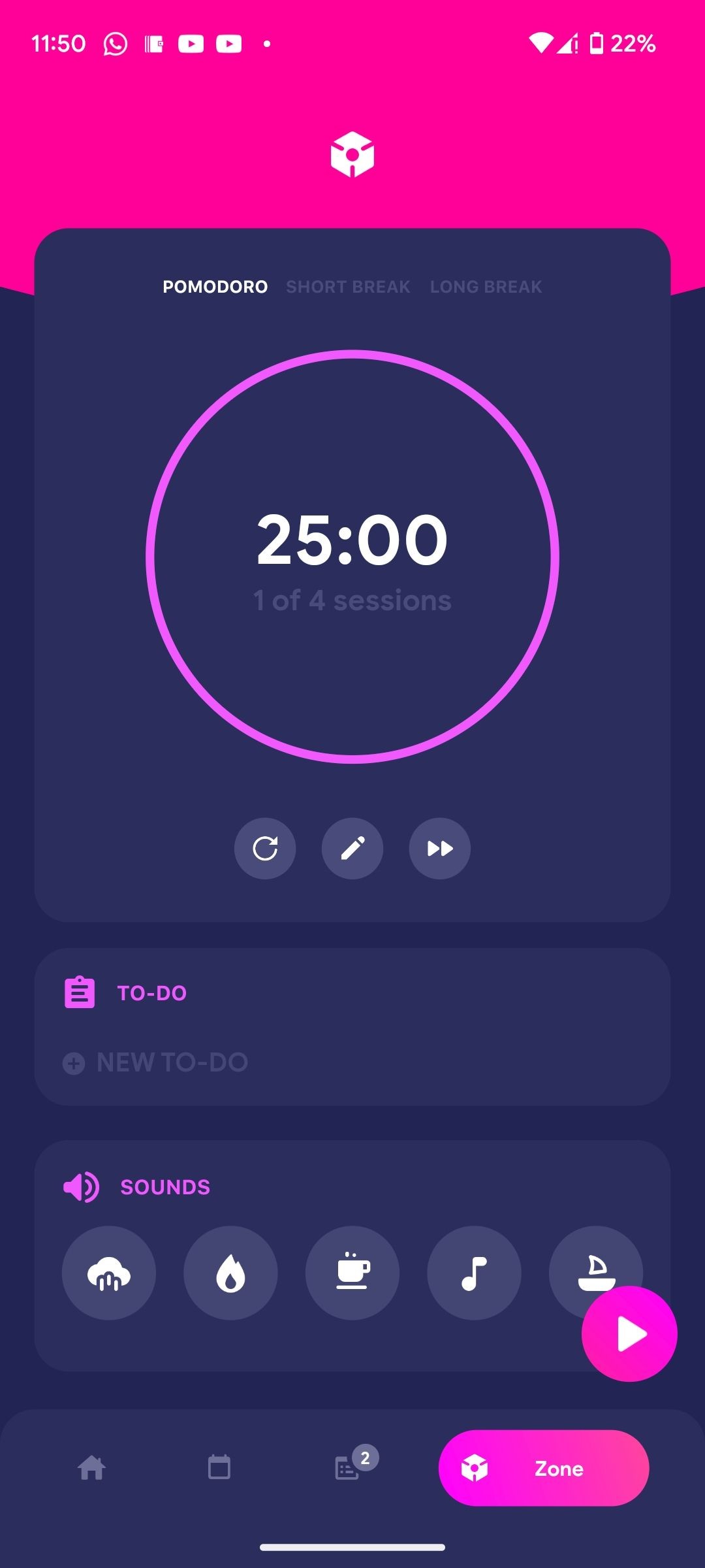 classify study planner pomodoro