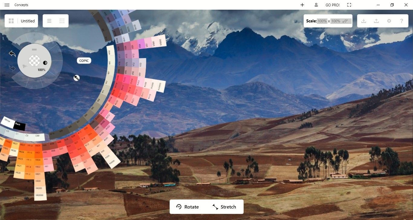 Concepts App on Windows