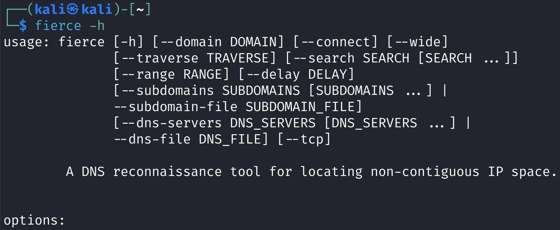 Công cụ Fierce trên Linux