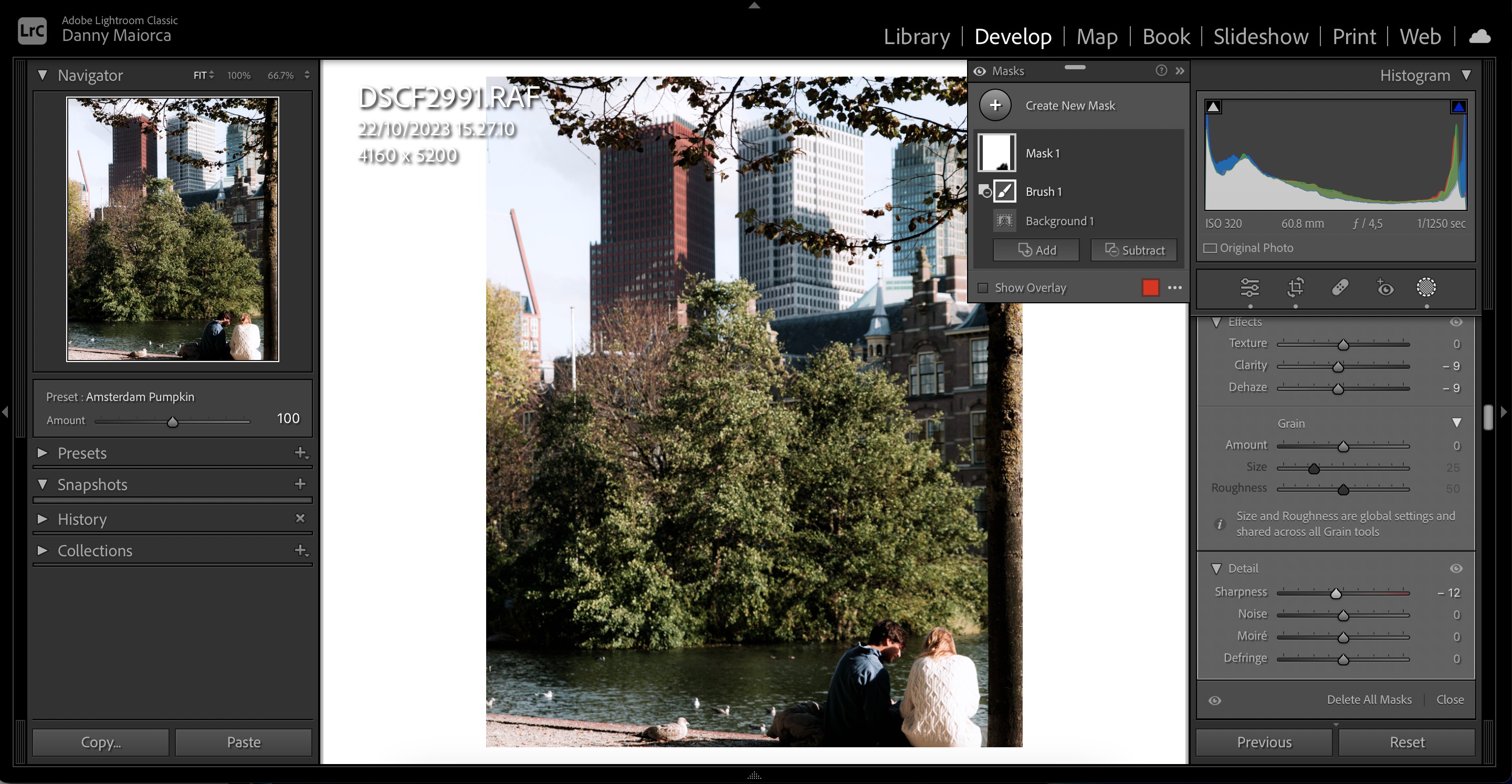 Công cụ Masking trong Adobe Lightroom
