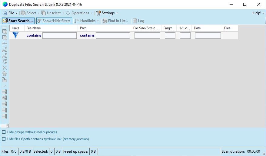 Công cụ tìm kiếm Duplicate &amp; Same Files Searcher