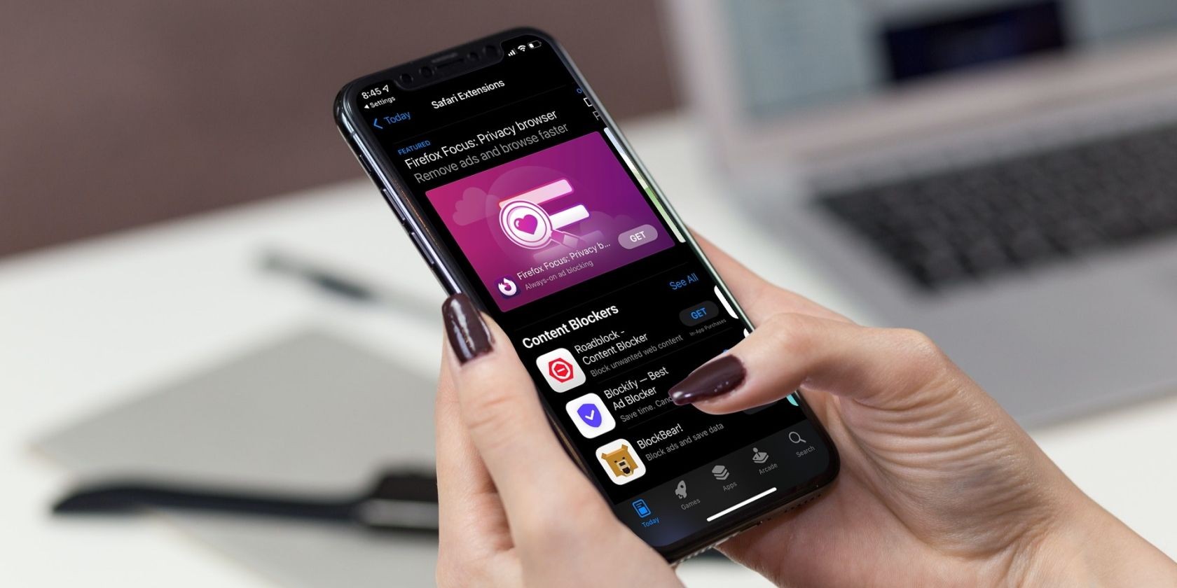 Cửa hàng Tiện Ích Mở Rộng của Safari trên iPhone