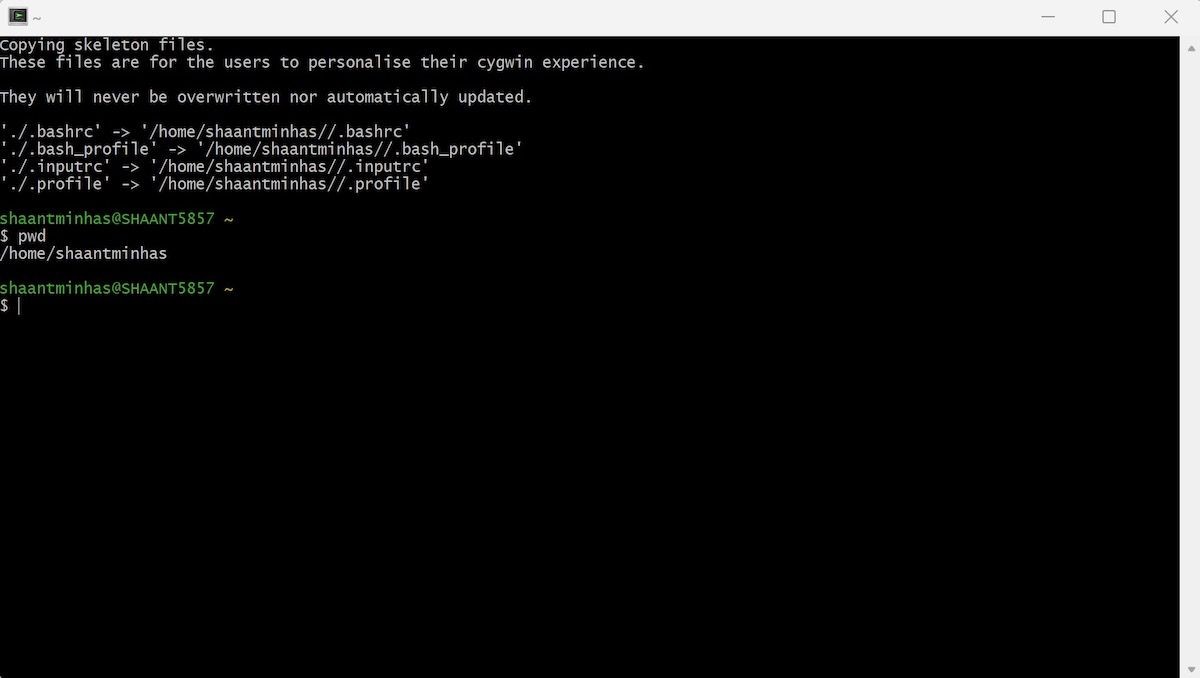 Cygwin