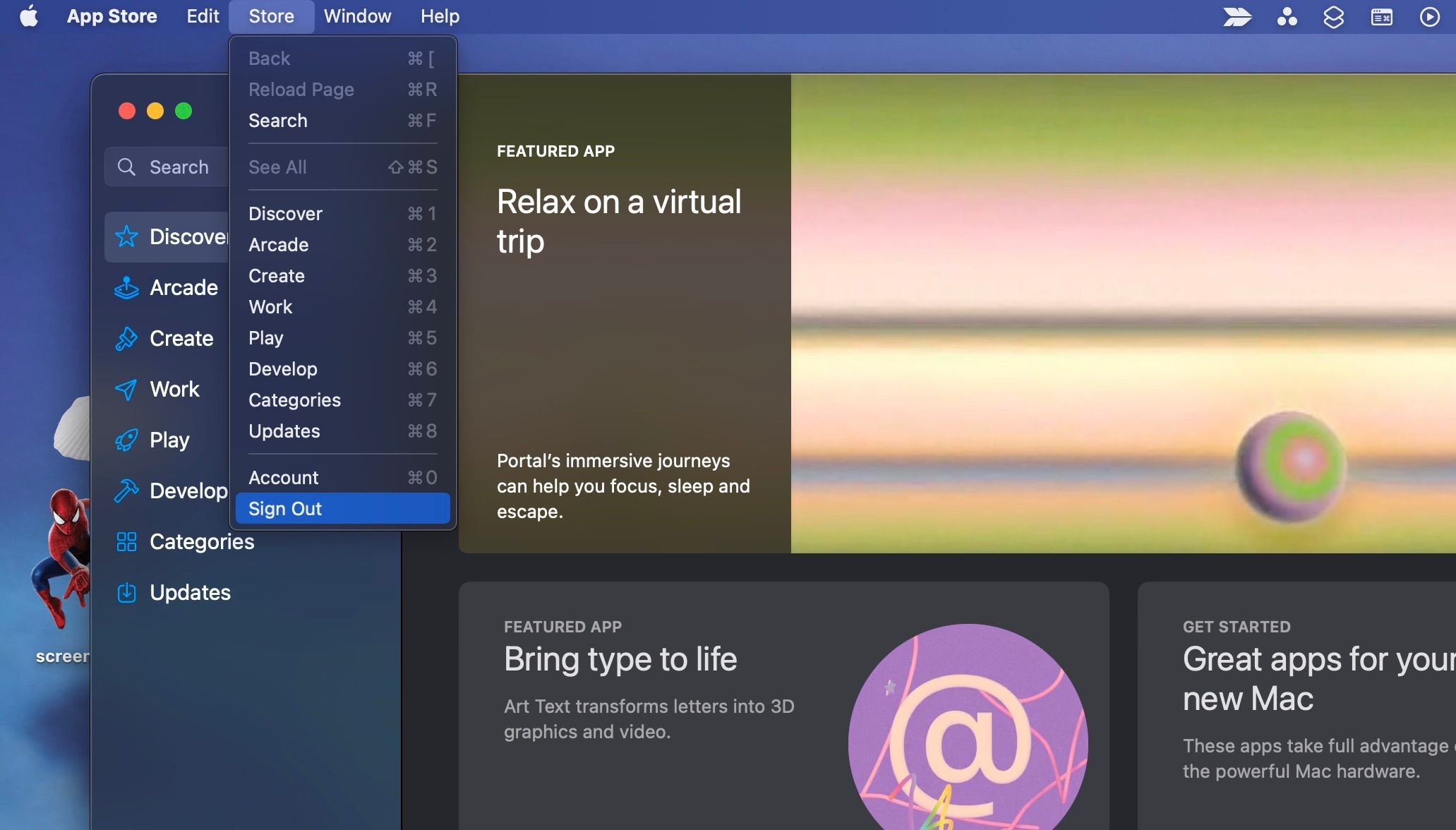 Đăng xuất khỏi App Store trên Mac